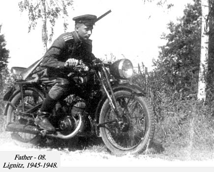 Father. Lignitz, 1945-1948.
