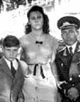 Father, Sister and I, Zelenogorsk, 1958.