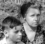 My Mother and I, 1954.