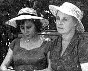My Mother and Sister. Kharkov, 1960s.